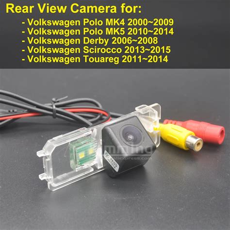 Car Rear View Camera For Volkswagen Vw Polo 9n Mk4 6r Mk5 Derby