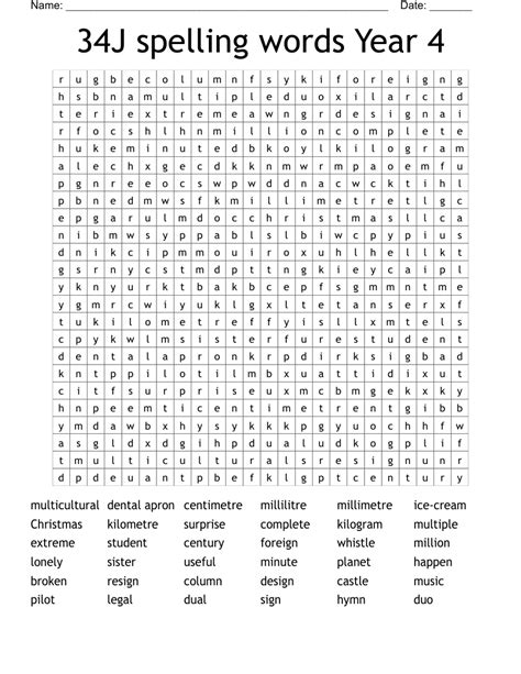 Free Year 5 And 6 Words Word Search This Word Seach Has All The Year