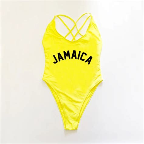 Jamaica Bikini Swimsuit Women Plus Size Jamaica Swimsuit Women Jamaica Swim Wear One Piece