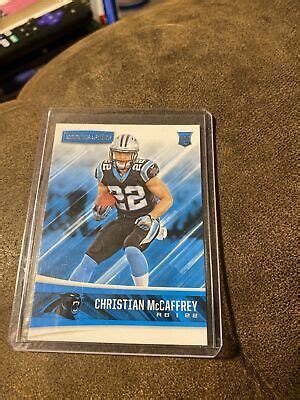 Panini Rookies Stars Christian Mccaffrey Rookie Card Rc