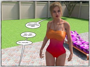 By The Pool Luscious Hentai Manga Porn