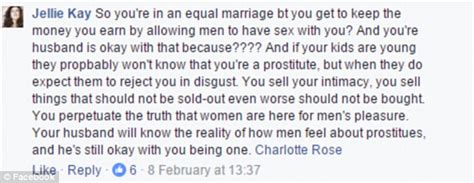 BBC Documentary Sex Worker Defends Her Lifestyle Daily Mail Online