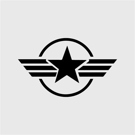 Adhesive Winged Star Decal For Jeep