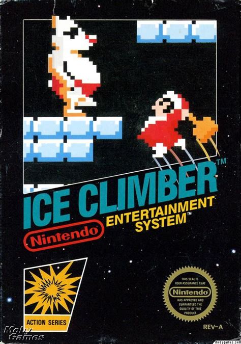 Ice Climber 1985 Nes Box Cover Art Mobygames