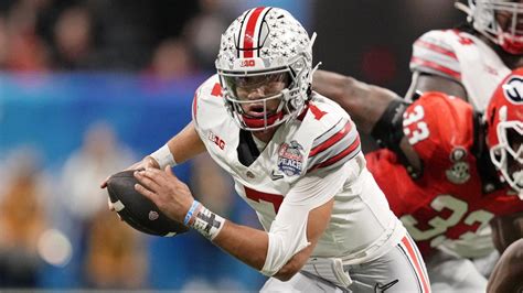 Ohio States C J Stroud Leaves Heart On Field In Peach Bowl Loss