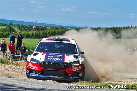 Kurka Tom Vaj K Karel Koda Fabia Rs Rally Lak Racing Rallye