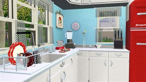 ️ 50s Kitchen Build Sims 3 Sims Amino