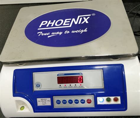 Phoenix 30 Kg Weighing Scale At Rs 5000 Piece Phoenix Weighing