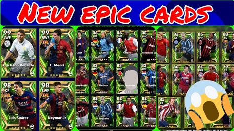 New Epic Cards In Efootball 2023 And Some Epic Concept Youtube