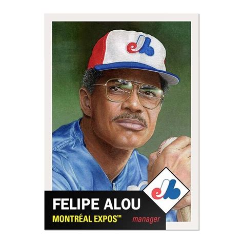 Topps MLB Living Set 604 FELIPE ALOU MONTREAL EXPOS Presale EBay