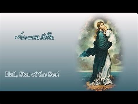 Ave Maris Stella Daughters Of Mary Mother Of Our Savior YouTube