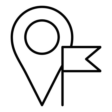 Arrived Destination Icon Style 12816217 Vector Art at Vecteezy