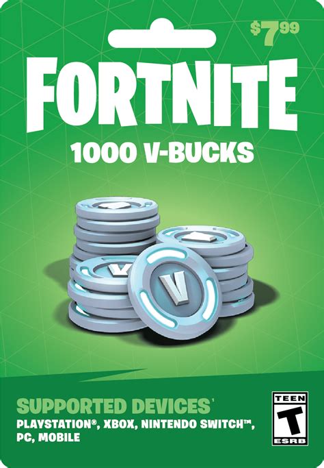 Fortnite 5000 V Bucks 5 X 799 Cards 3995 Physical Cards Gearbox