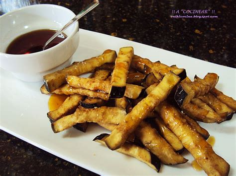 Berenjenas Fritas Con Miel F Ciles