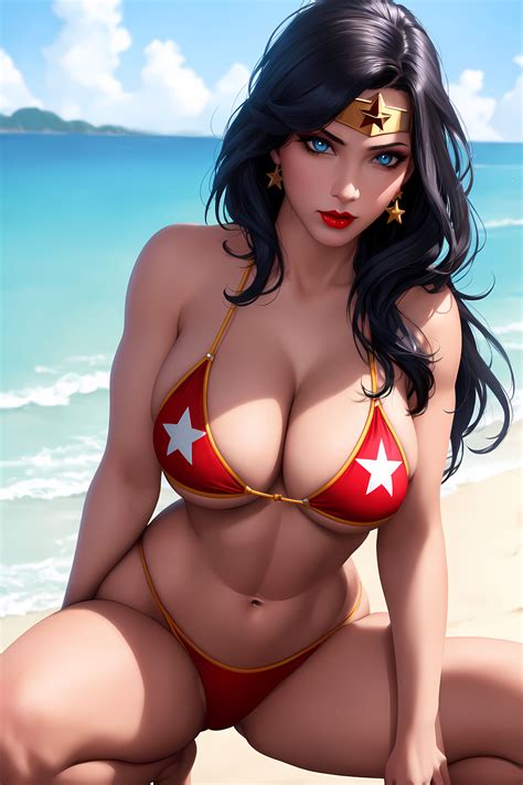 Bikini Wonder Woman By Aiartshines On Deviantart