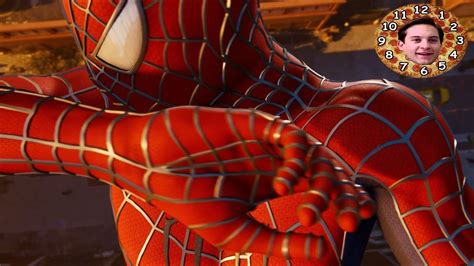 Spiderman Ps Advanced Suit Cutscene Sam Raimi Suit Youtube