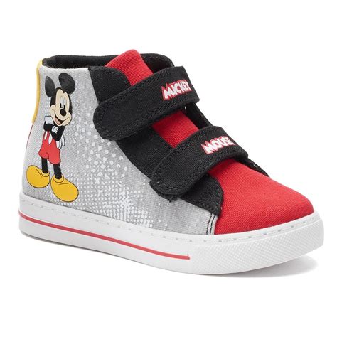 Disneys Mickey Mouse Toddler Boys High Top Sneakers