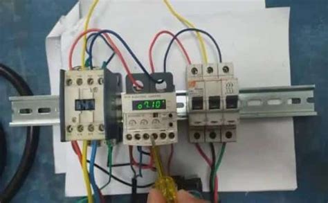 Electronic Overcurrent Relay Circuit Diagram