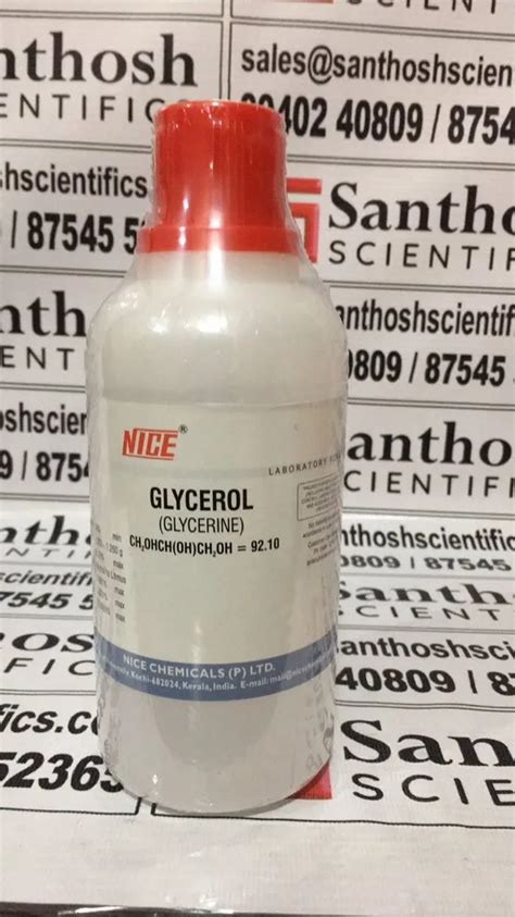 Nice Glycerol Chemical At Rs 175 Bottle Skin Moisturizer Glycerin In Chennai Id 25991037773