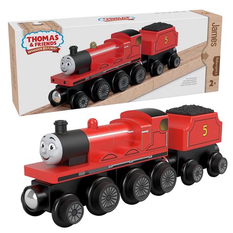 Thomas & Friends Wooden Railway James Engine and Coal-Car