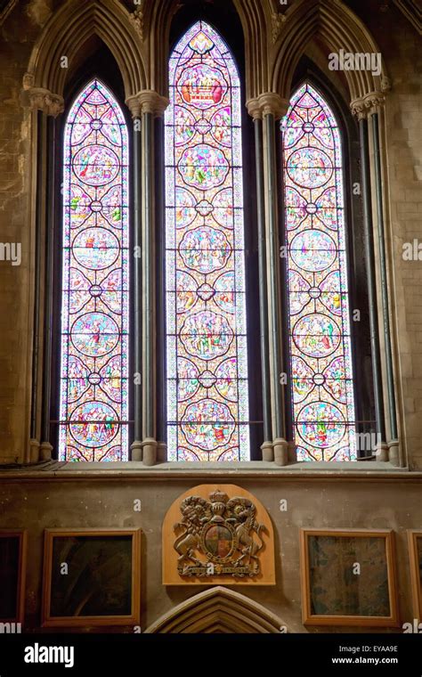 Stained Glass Windows Of Christ Church Cathedral Dublin County Dublin