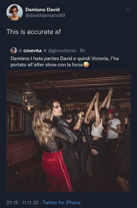 Let’s finally put the silly "Damiano and Victoria hate each other