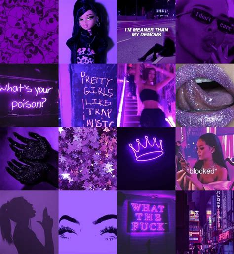 Purple Wallpaper Aesthetic Baddie Felikjazz