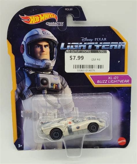 LIGHTYEAR HOT WHEELS Character Car Buzz Lightyear XL 01 14 80 PicClick UK