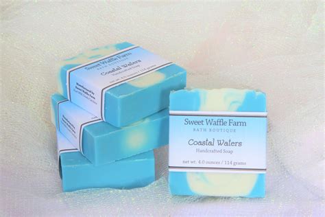 Coastal Waters Luxury Soap Sweet Waffle Farm