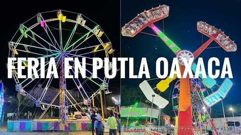 Así es la FERIA en Putla Oaxaca YouTube