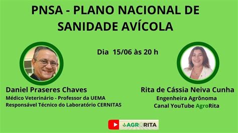 PNSA Plano nacional de sanidade avícola YouTube