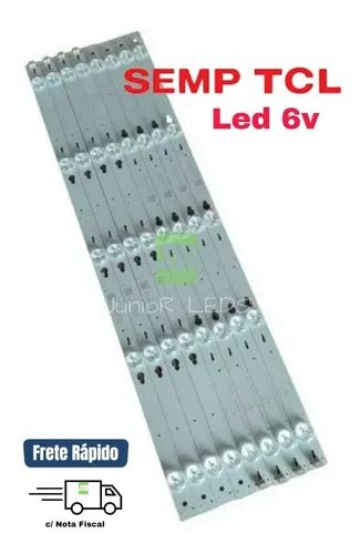 Kit 8 Barras Leds L48s4700fs L48s4700 48d2700 Alumínio Novas Frete grátis