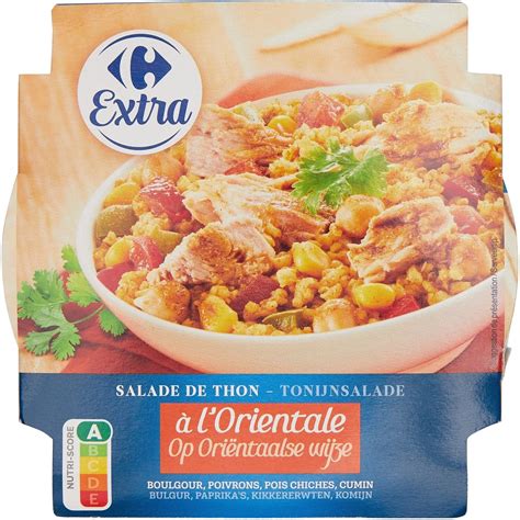 Salade Thon L Orientale Carrefour Extra La Boite De G Prix