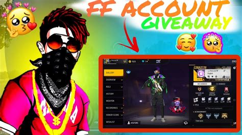 Free Fire Account Giveaway Guys Subscribe Now YouTube