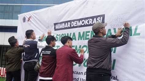 Jelang Pemilu Forum Bem Jatim Serukan Pemilu Damai Dan Hindari