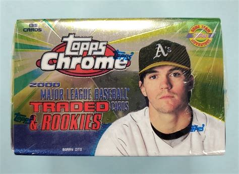 Topps Chrome Traded Rookies Baseball Factory Sealed Complete Set