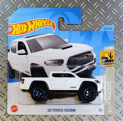 Hot Wheels Toyota Tacoma Rare Collectible Miniature Model Scale Gift Idea With Free