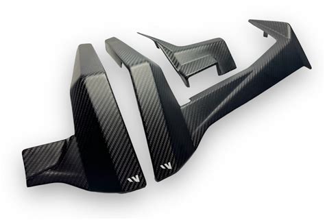 2020 24 Polaris Rzr Pro Xp Pro R Carbon Fiber Dash Trim Kit 3 Pc Fourwerx Carbon