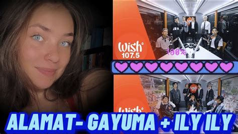 ALAMAT PERFORMS ILY ILY GAYUMA LIVE On Wish 107 5 Bus REACTION