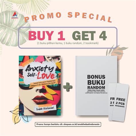 Jual Buku Anxiety Self Love Sebuah Buku Untuk Membantumu Mengenali Dan