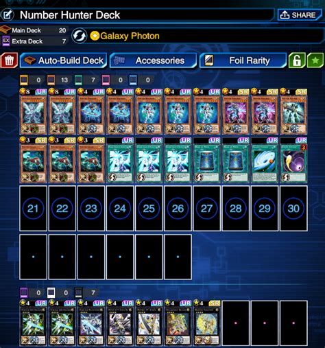 Galaxy Eyes Photon Dragon Deck Duel Links Fioletowe Usta