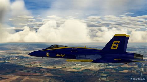 F/A-18C Blue Angels #2-6 for Microsoft Flight Simulator | MSFS