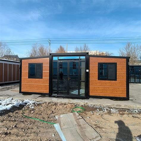 Self Build Folding Prefabricated Villa Manufactured Insulated Container