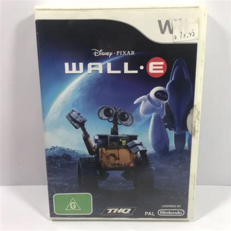 Wall E Walle Disney Pixar Nintendo Wii Game Manual Complete 2007