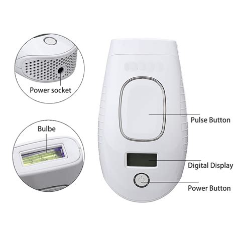 Digital Display IPL Laser Epilator Body Hair Removal Bikini Line Armpit Permanent Depilator Home