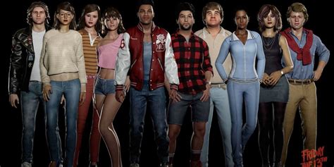 Friday The 13th The Game The 11 Best Counselors Ranked