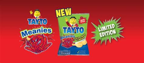 Tayto Launches New Limited Edition Meanies Pickled Onion Flavour