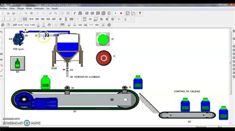 Banda Transportadora Diagrama P Id Motor Velocidad Condicion