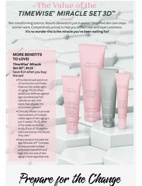 For Mild To Moderate Signs Of Aging Timewise Miracle Set Mary Kay Timewise Skin Care Steps