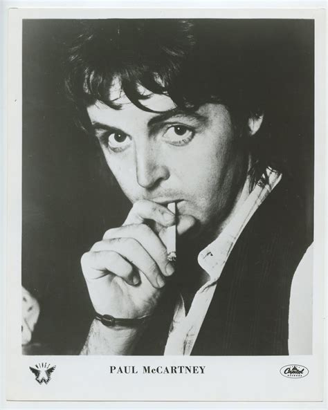 Paul McCartney Photo 1970s Capitol Records | Vintage Collectibles ...